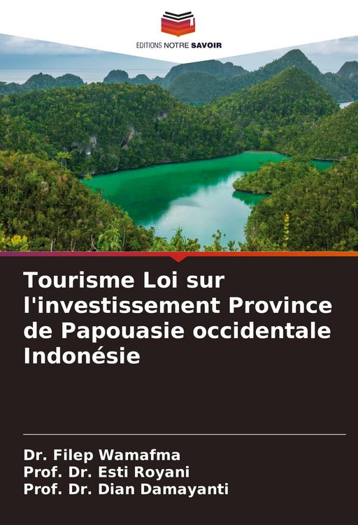 Produktbild: Tourisme Loi sur l'investissement Province de Papouasie occidentale Indon&eacute;sie