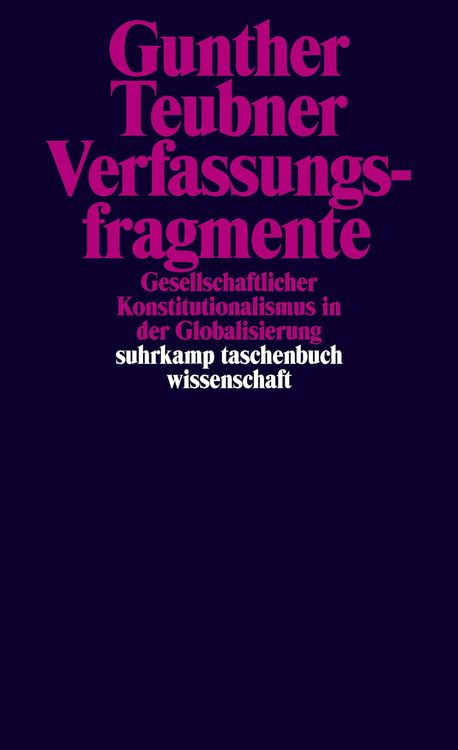 Produktbild: Verfassungsfragmente