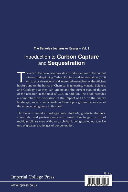 Produktbild: Introduction To Carbon Capture and Sequestration