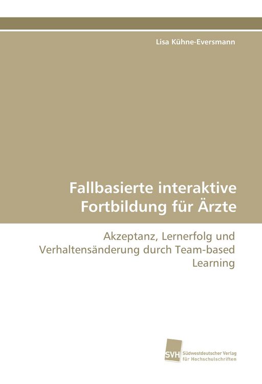 Produktbild: Fallbasierte interaktive Fortbildung f&uuml;r &Auml;rzte