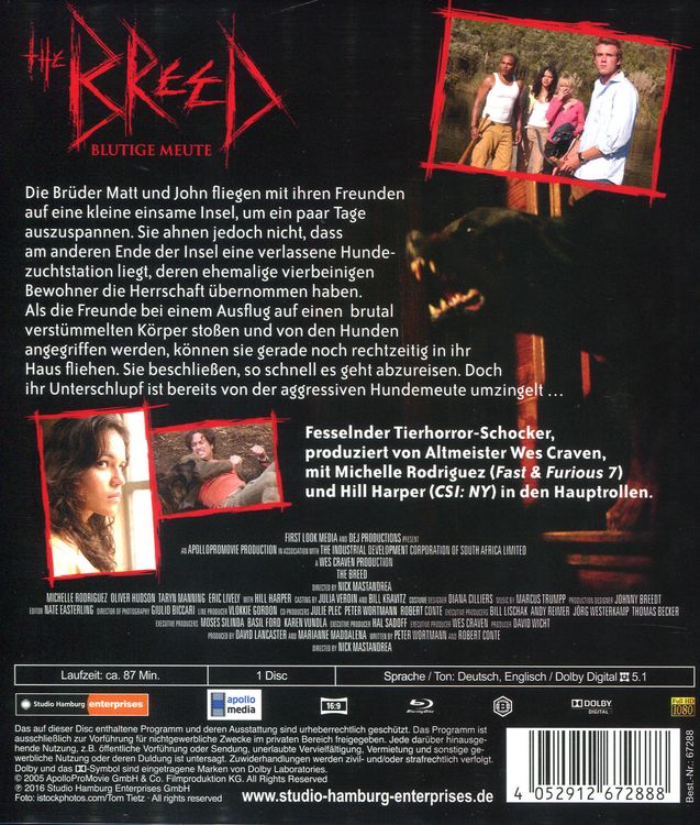 Produktbild: The Breed - Blutige Meute