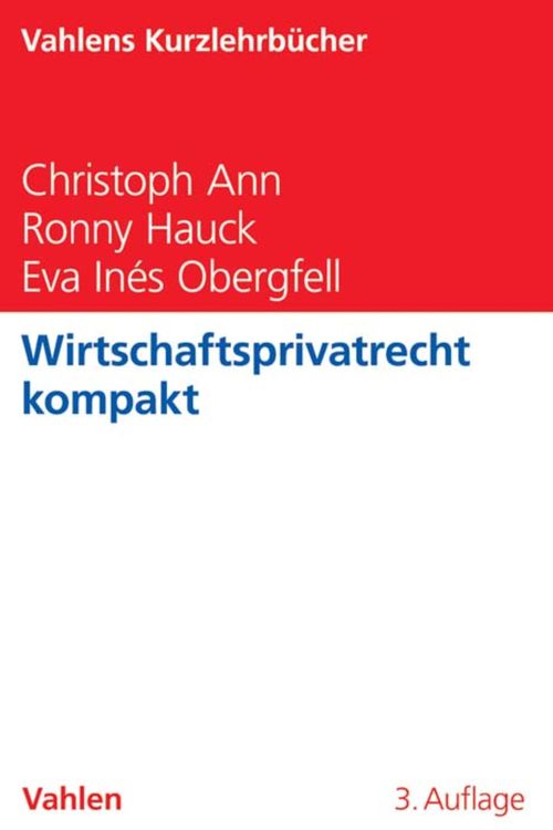 Produktbild: Wirtschaftsprivatrecht kompakt