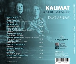 Produktbild: Kalimat (Music for harp & cello)