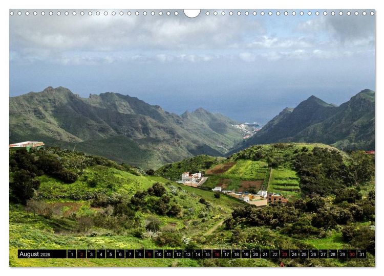 Produktbild: Teneriffas rauer Norden (Wandkalender 2026 DIN A3 quer), CALVENDO Monatskalender