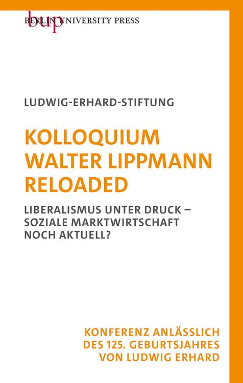 Produktbild: Kolloquium Walter Lippmann Reloaded