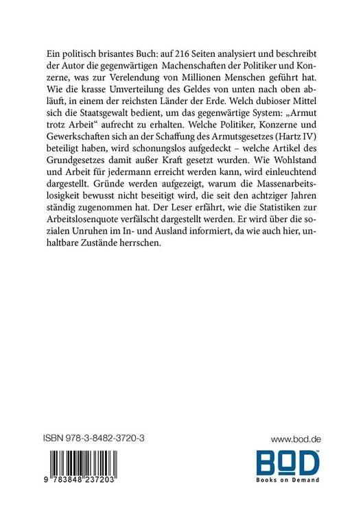 Produktbild: Das Polit-Verbrechen Hartz IV