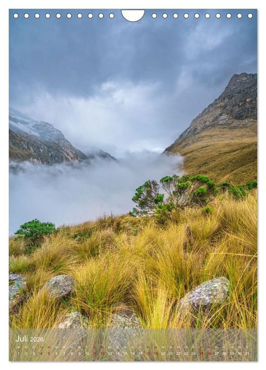 Produktbild: Peru - Einzigartige Landschaften (Wandkalender 2026 DIN A4 hoch), CALVENDO Monatskalender