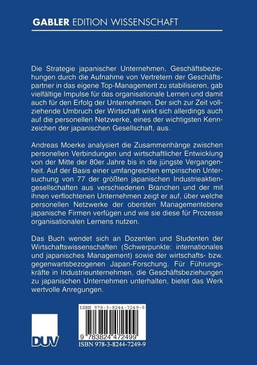 Produktbild: Organisationslernen &uuml;ber Netzwerke