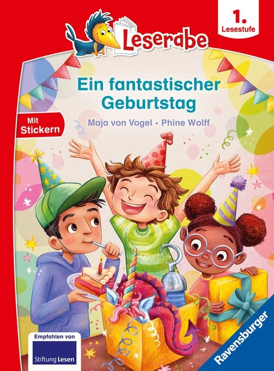 Bild vom Artikel Leserabe 1. Lesestufe - Ein fantastischer Geburtstag vom Autor Maja von Vogel