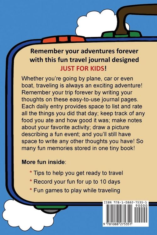 Produktbild: Travel Journal for Kids