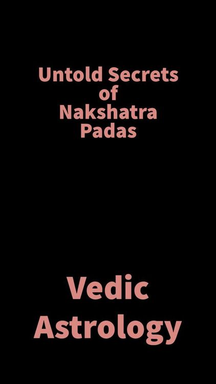 Produktbild: Untold Secrets of Nakshatra Padas