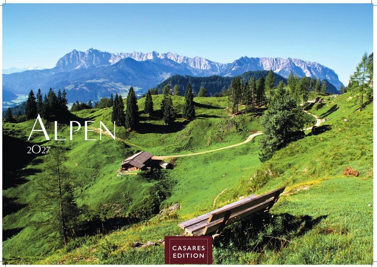 Produktbild: Alpen Kalender 2027 &ndash; Wandkalender | Fotokalender | Alpenkalender | Alpenl&auml;nder 24x35cm - Hochwertiger . mit atemberaubenden Bergmotiven, Perfekt f&uuml;r Naturliebhaber & Bergfans&ldquo;