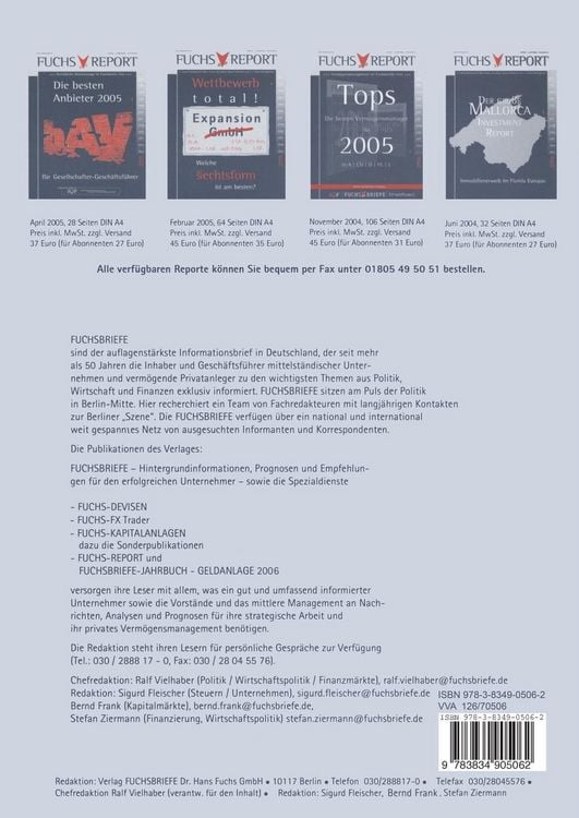 Produktbild: Die private Verm&ouml;gensanlage des Unternehmers