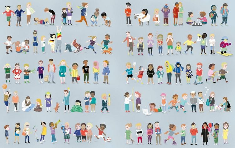 Produktbild: 100 Kinder in Deutschland