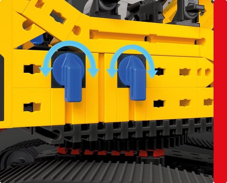 Produktbild: Fischertechnik 576450 - Liebherr R 938 Pneumatischer Bagger, Bausatz, Konstruktionsspielzeug