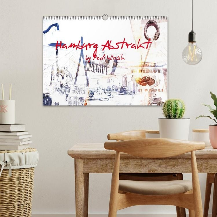 Produktbild: Hamburg Abstrakt (Wandkalender 2026 DIN A3 quer), CALVENDO Monatskalender