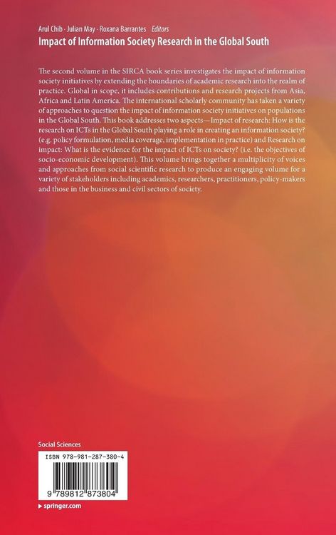 Produktbild: Impact of Information Society Research in the Global South