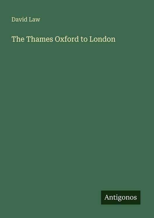 Produktbild: The Thames Oxford to London