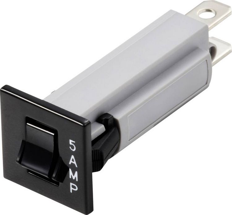 Produktbild: TRU COMPONENTS TC-13401632 Leistungsschalter thermisch 125 V/AC, 250 V/AC, 32 V/DC, 50 V/DC 5 A 1 St.