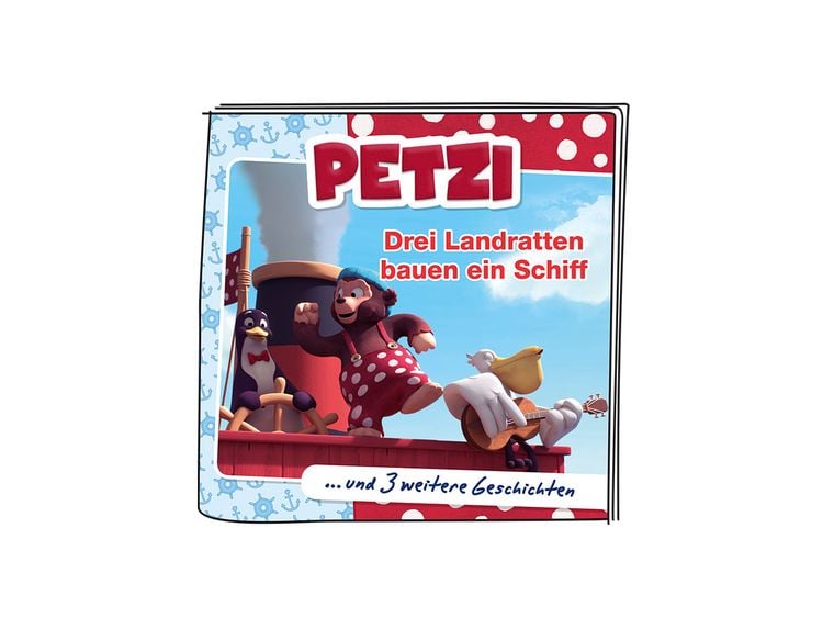 Produktbild: Content-Tonie: Petzi - Drei Landratten bauen ein Schiff