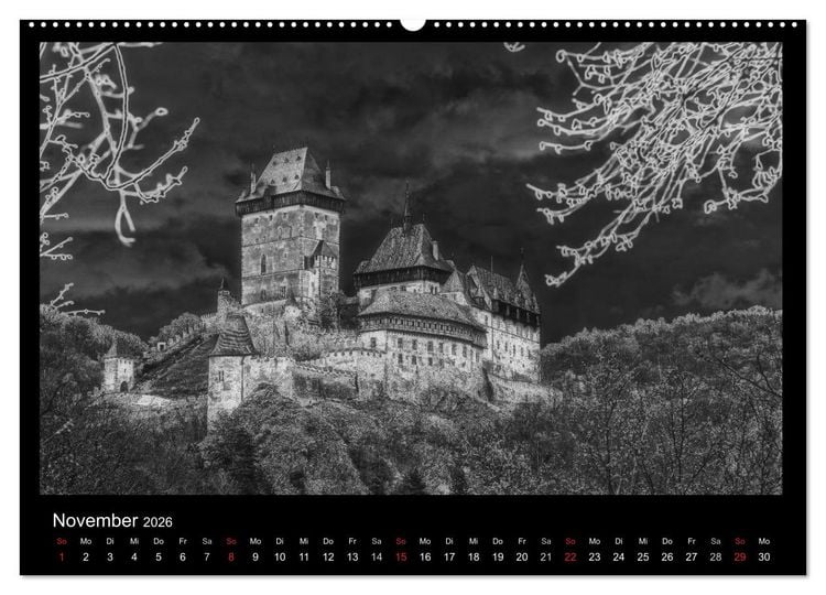Produktbild: Mystische Orte 2026 (Wandkalender 2026 DIN A2 quer), CALVENDO Monatskalender