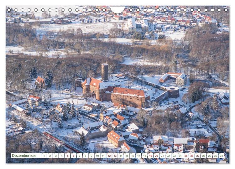 Produktbild: Der Fl&auml;ming aus der Vogelperspektive (Wandkalender 2026 DIN A4 quer), CALVENDO Monatskalender