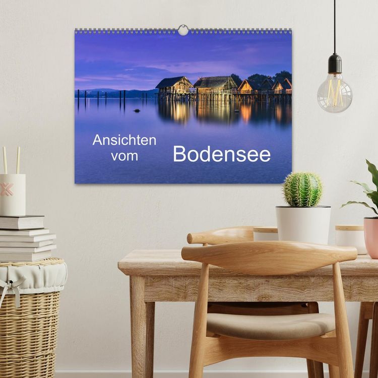 Produktbild: Ansichten vom Bodensee (Wandkalender 2026 DIN A3 quer), CALVENDO Monatskalender