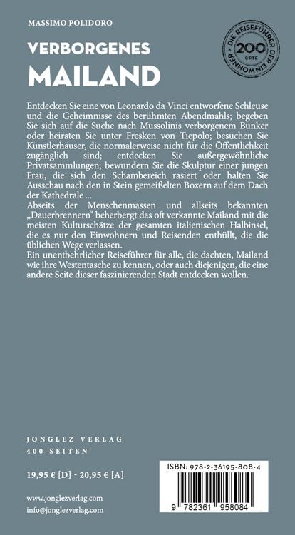 Produktbild: Verborgenes Mailand