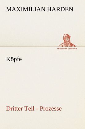 Produktbild: K&ouml;pfe. Dritter Teil