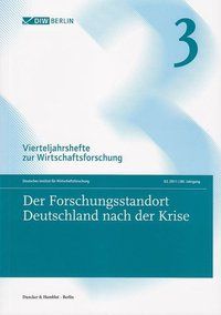 Produktbild: Der Forschungsstandort Deutschland nach der Krise.