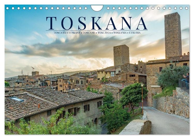 Produktbild: Motive der Toskana (Wandkalender 2026 DIN A4 quer), CALVENDO Monatskalender
