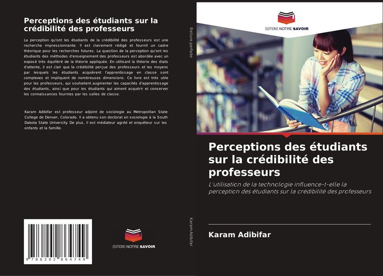 Produktbild: Perceptions des &eacute;tudiants sur la cr&eacute;dibilit&eacute; des professeurs