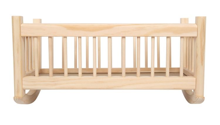 Produktbild: Puppenwiege natur