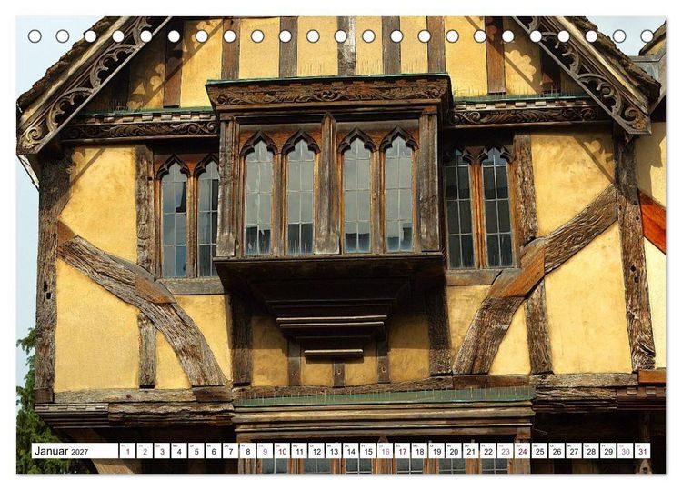 Produktbild: Oxford - die Harry Potter Stadt (Tischkalender 2027 DIN A5 quer), CALVENDO Monatskalender