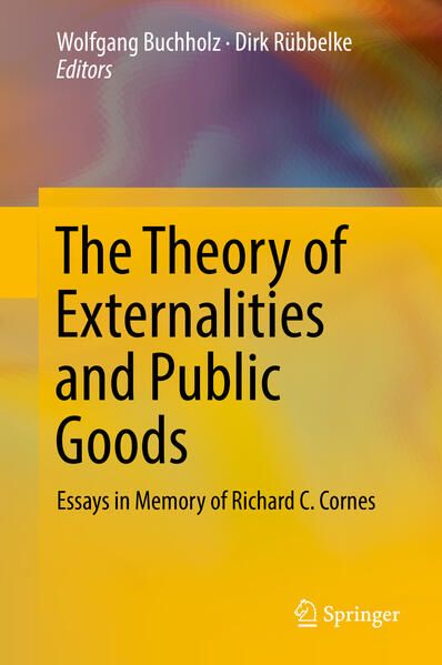 Produktbild: The Theory of Externalities and Public Goods