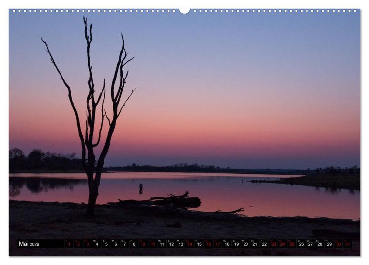 Produktbild: Faszination Simbabwe (Wandkalender 2026 DIN A2 quer), CALVENDO Monatskalender