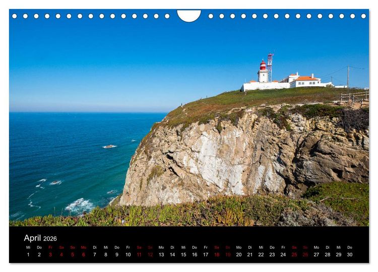 Produktbild: Portugisische Landschaften (Wandkalender 2026 DIN A4 quer), CALVENDO Monatskalender