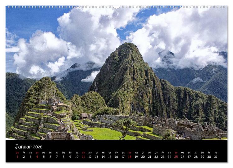 Produktbild: Traumziel Peru (hochwertiger Premium Wandkalender 2026 DIN A2 quer), Kunstdruck in Hochglanz