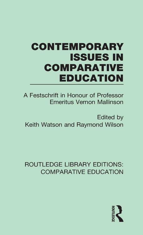 Produktbild: Contemporary Issues in Comparative Education