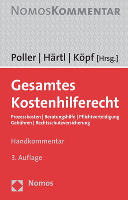 Produktbild: Gesamtes Kostenhilferecht