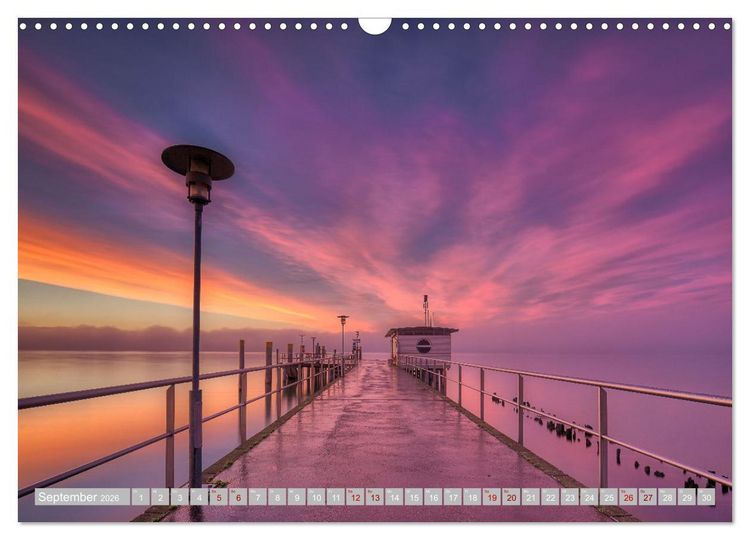 Produktbild: Bodensee-Stimmungen (Wandkalender 2026 DIN A3 quer), CALVENDO Monatskalender