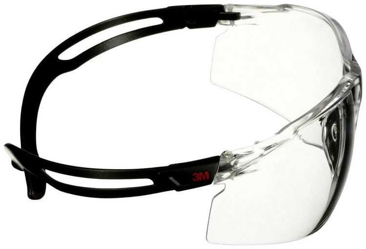 Produktbild: 3M SecureFit SF501ASP-BLK Schutzbrille mit Antikratz-Schutz Schwarz