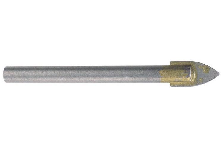 Produktbild: Wolfcraft 7976010 Glas- und Fliesenbohrer 6mm Gesamtl&auml;nge 100mm Zylinderschaft 1St.