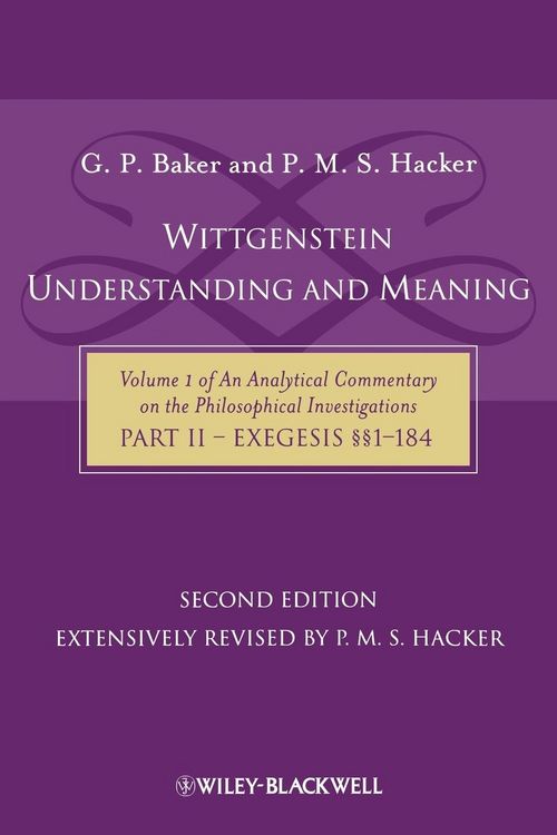 Produktbild: Wittgenstein: Understanding And Meaning