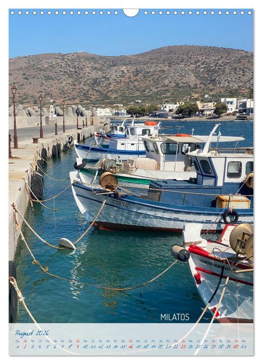 Produktbild: KRETA SONNENINSEL DER G&Ouml;TTER (Wandkalender 2026 DIN A3 hoch), CALVENDO Monatskalender