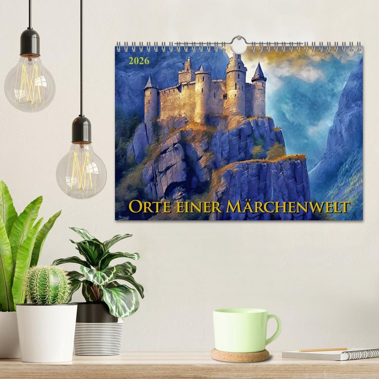 Produktbild: Orte einer M&auml;rchenwelt (Wandkalender 2026 DIN A4 quer), CALVENDO Monatskalender