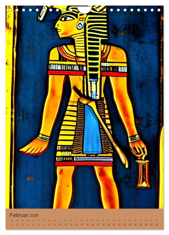 Produktbild: Altes &Auml;gypten - Computertr&auml;ume aus der KI (Wandkalender 2026 DIN A4 hoch), CALVENDO Monatskalender