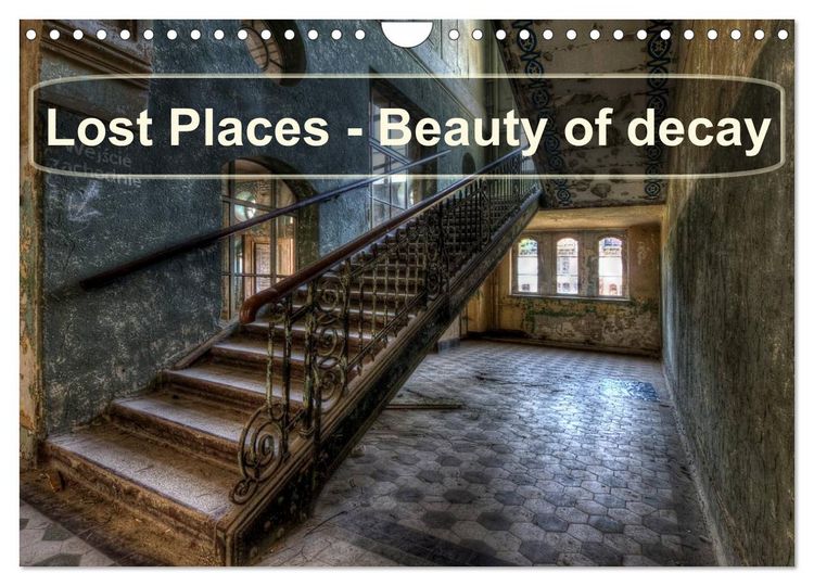 Produktbild: Lost Places - Beauty of decay (Wall Calendar 2026 DIN A4 landscape), CALVENDO 12 Month Wall Calendar