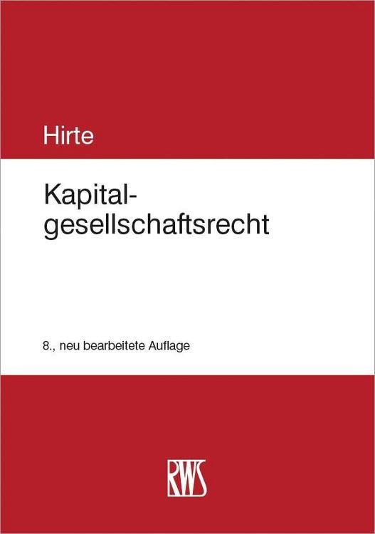 Produktbild: Kapitalgesellschaftsrecht