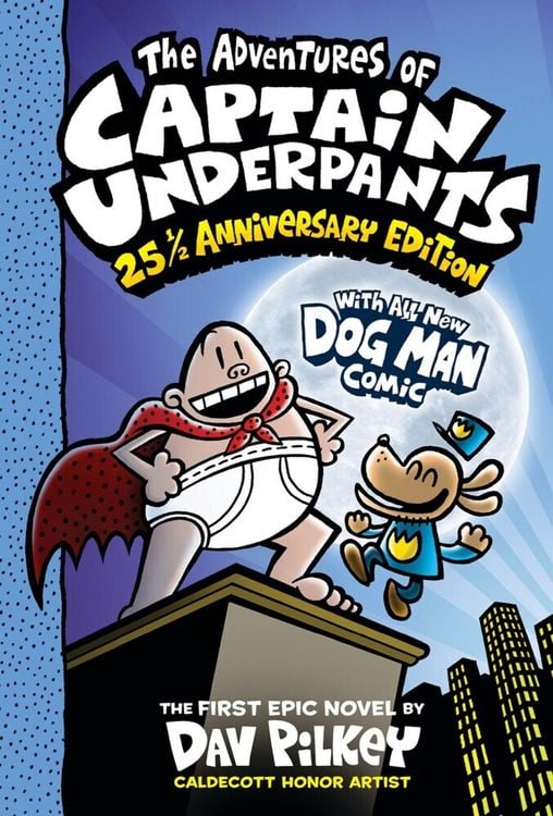 Produktbild: The Adventures of Captain Underpants (Now with a Dog Man Comic!): 25 1/2 Anniversary Edition